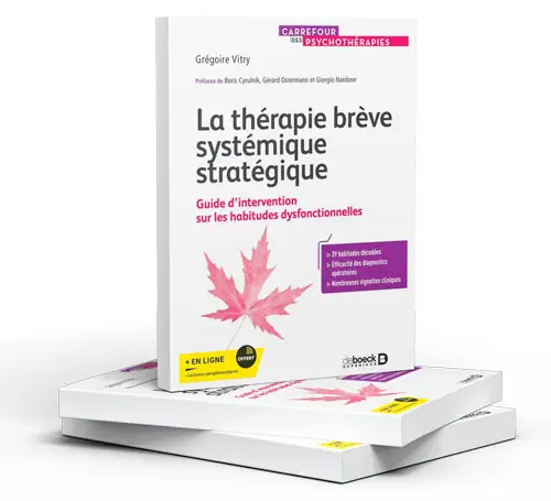 La thérapie brève systémique stratégique,  Guide d’intervention sur les habitudes dysfonctionnelles  de Grégoire Vitry